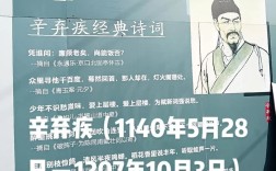 辛弃疾文学常识测试，你真的了解这位词中之龙的生平与词风吗？