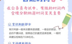 国考答题时间如何科学分配？