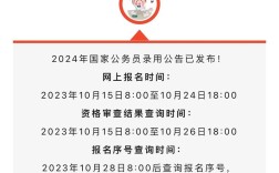 2026国考报名公告