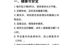 公共常识包括那些