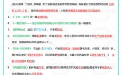 八年级上语文 文学常识