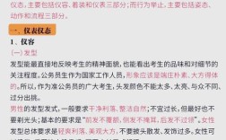 公务员考试礼仪常识