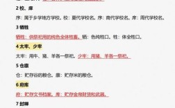 高中语文古代文学常识有哪些重点？