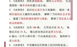 水浒传的文学常识，这部古典名著究竟蕴含着哪些深刻的文化密码与艺术智慧？