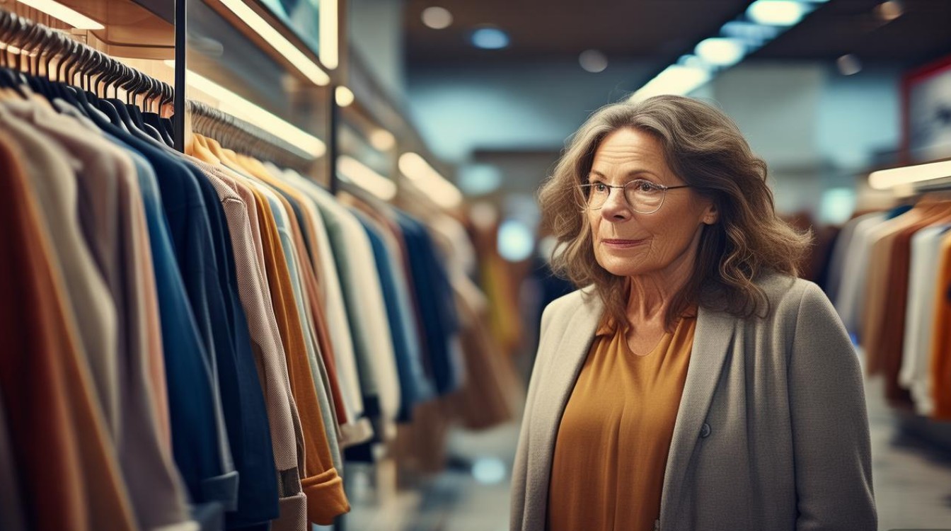 中年女性买衣服,哪些常识能避开显老显胖的坑?-图1 中年女性买衣服,哪些常识能避开显老显胖的坑?-图1