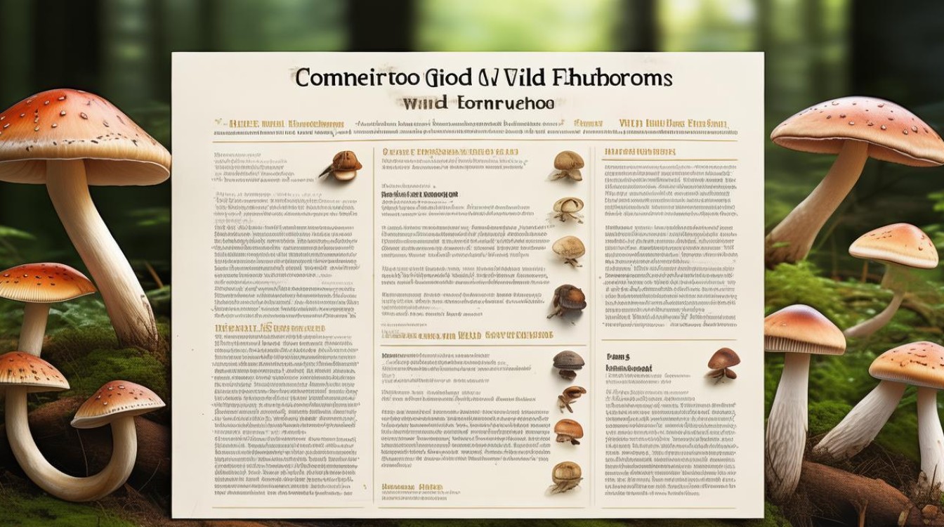 食用野生菌常识有哪些?新手必看的安全指南!-图1 食用野生菌常识有哪些?新手必看的安全指南!-图1