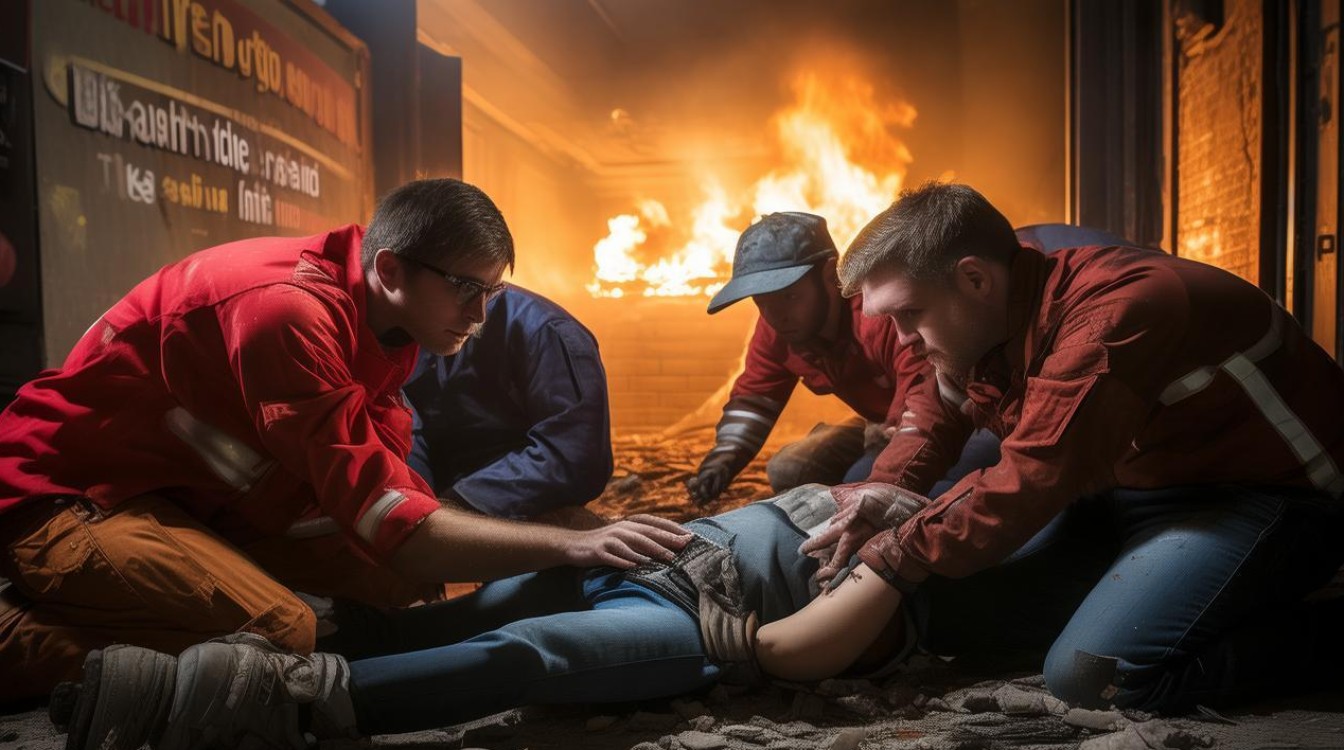 火场昏迷急救常识，如何正确施救避免二次伤害？-图1