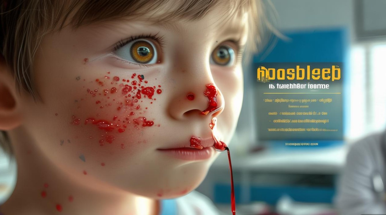 小朋友流鼻血时，家长该如何正确处理和预防？-图1