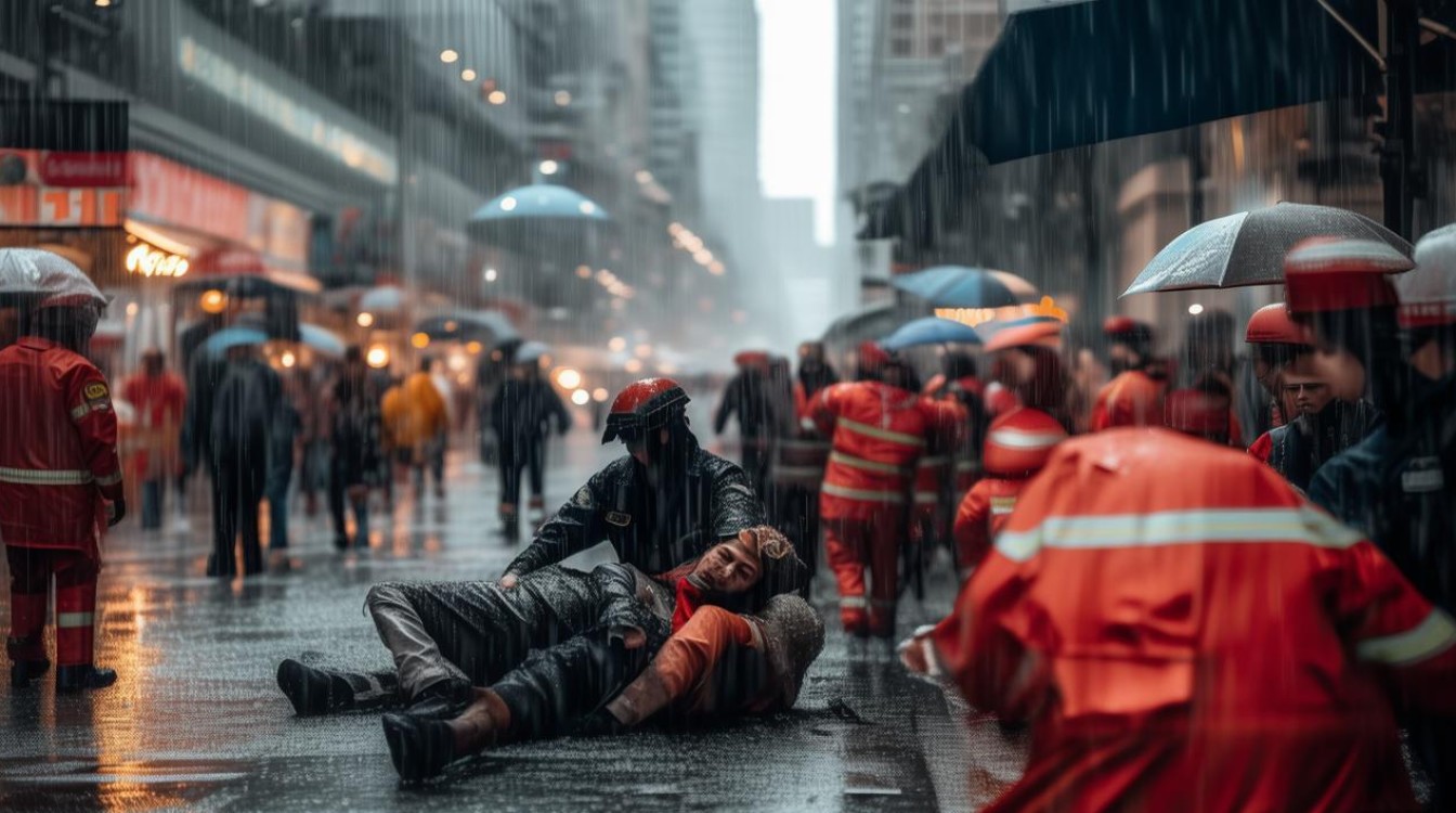 暴雨突袭！城市遇险如何自救互救？-图1