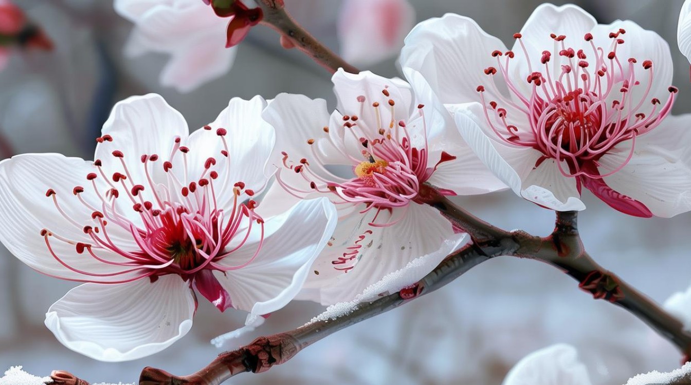 梅花今冬开得早？气候异常还是品种迭代？-图1