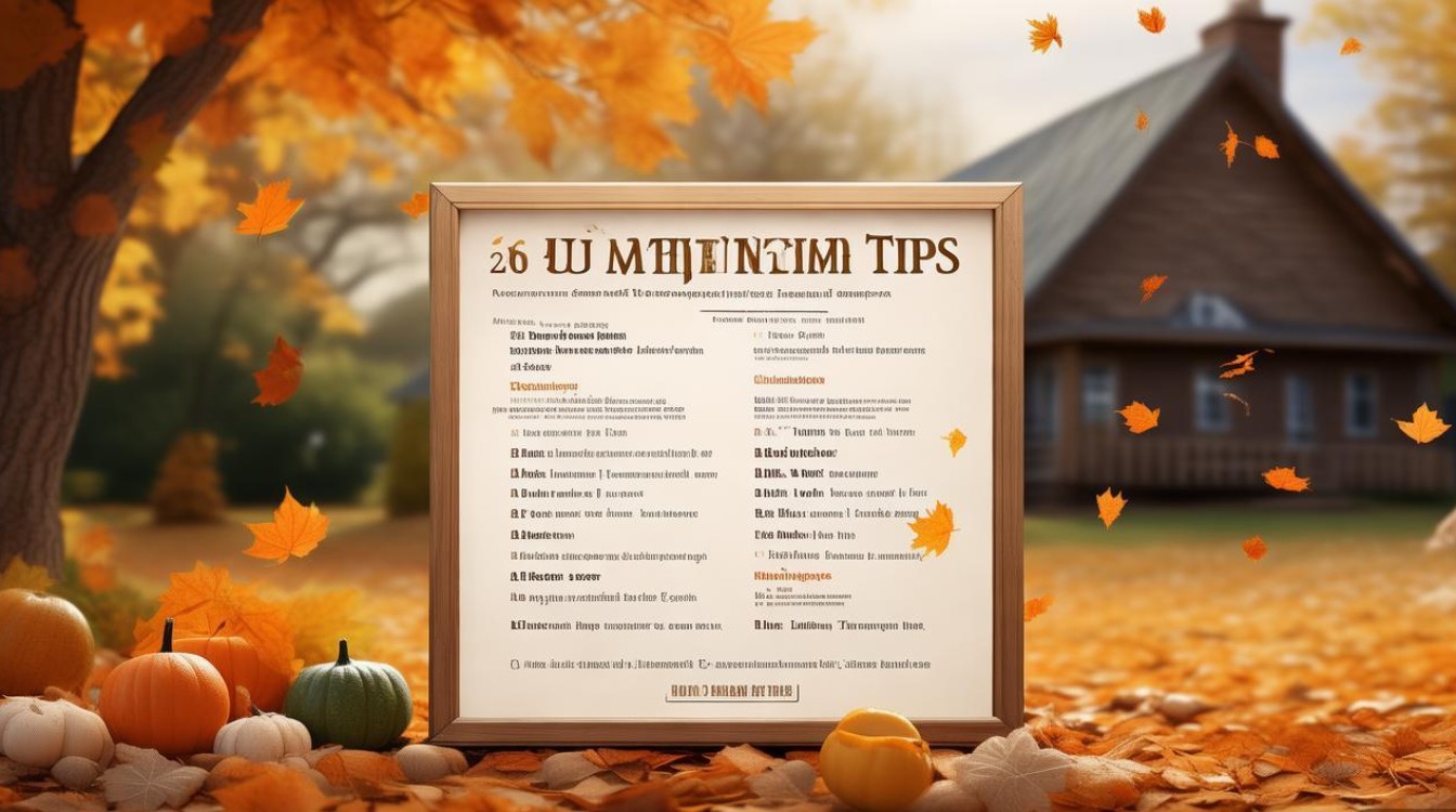 秋季养生常识2025，20条实用指南，你get了吗？-图1