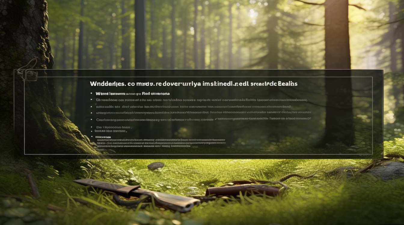 野外生存常识,2025年必备关键技能有哪些?-图1 野外生存常识,2025年必备关键技能有哪些?-图1