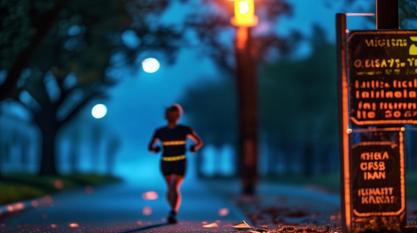 夜跑安全指南，近期频发事故如何避坑？-图1