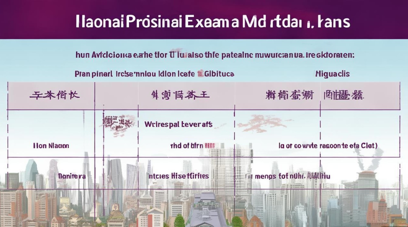 国考省考市考有何核心区别？-图1