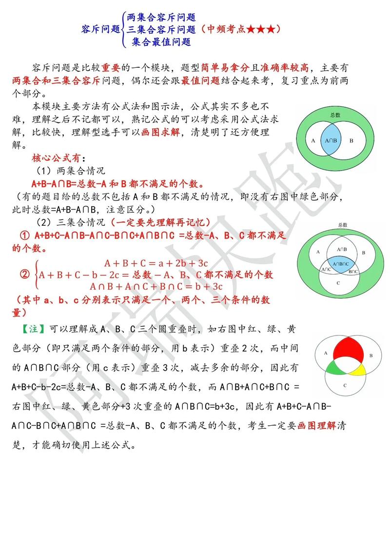 容斥原理在国考数量关系中怎么用？-图1