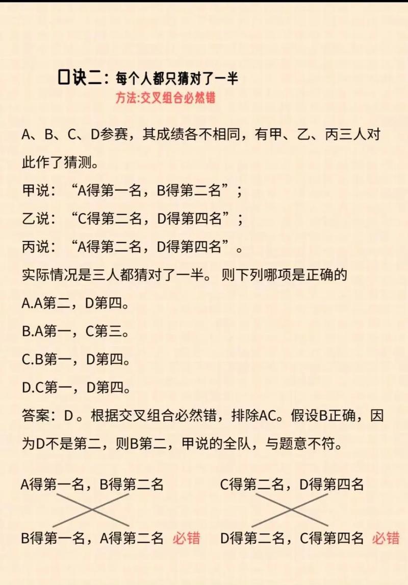 国考与省考判断推理有何差异？-图1