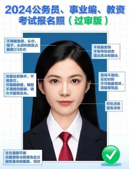 国考报名证件照有哪些具体要求?-图1 国考报名证件照有哪些具体要求?-图1