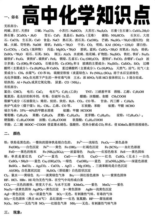 2026高考化学常识考哪些高频考点？-图2