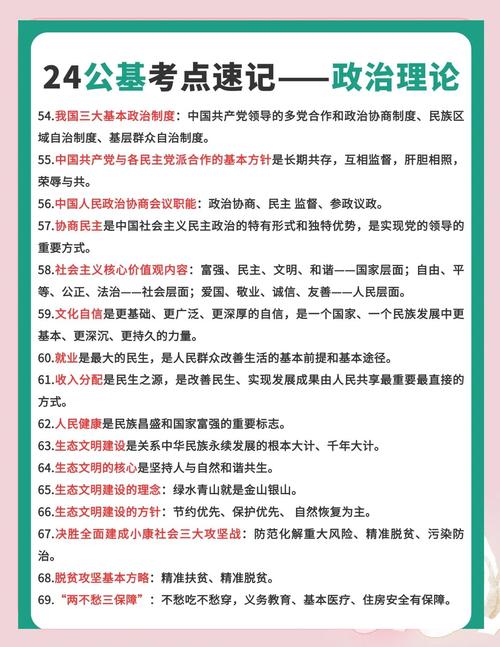 2026常识速记讲义-图2 2026常识速记讲义-图2