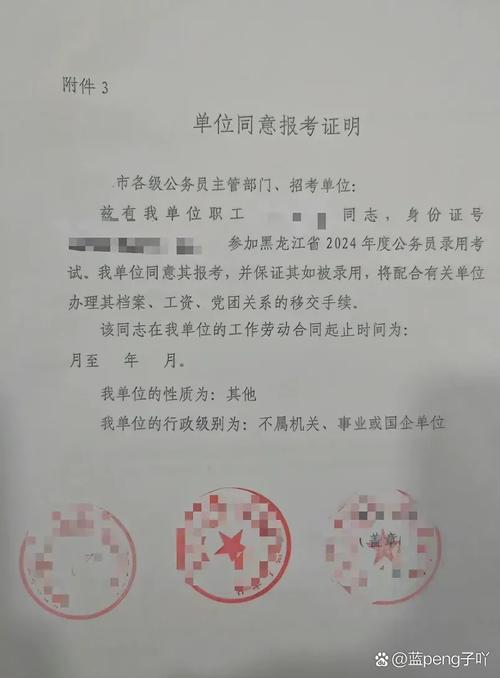国考 单位同意报考证明-图2 国考 单位同意报考证明-图2