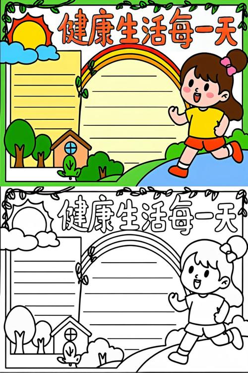 夏天健康小常识手抄报-图2