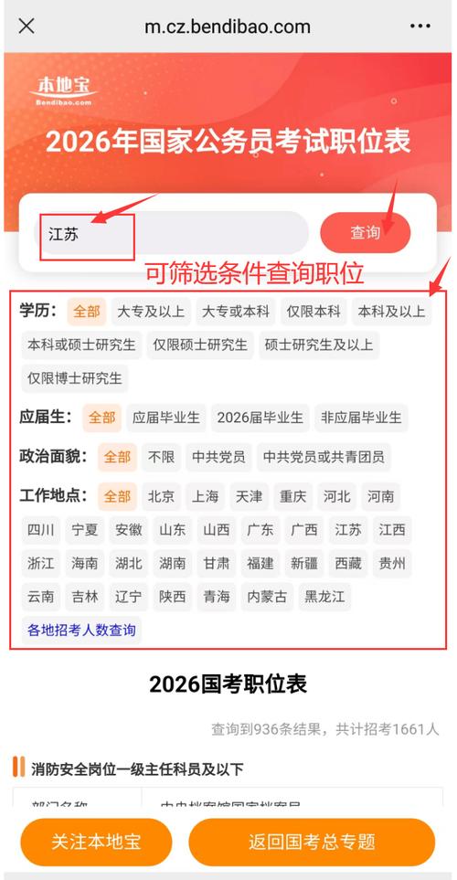 江苏国考职位表2026-图1