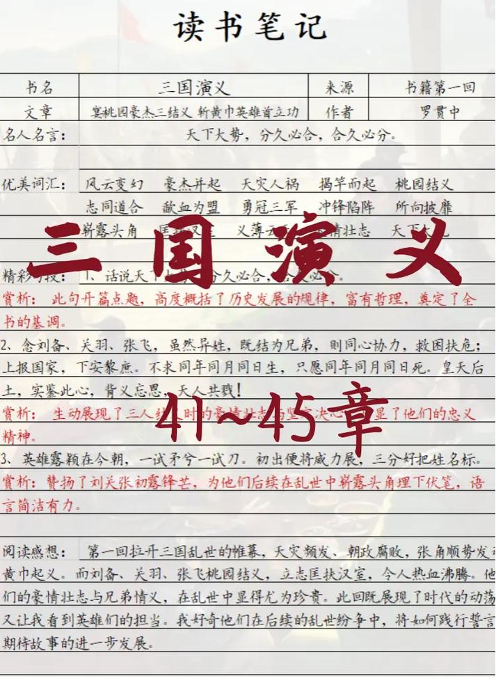 三国演义文学常识,这部作品如何通过人物塑造与战争描写,成为中国古典小说的巅峰之作?-图2 三国演义文学常识,这部作品如何通过人物塑造与战争描写,成为中国古典小说的巅峰之作?-图2