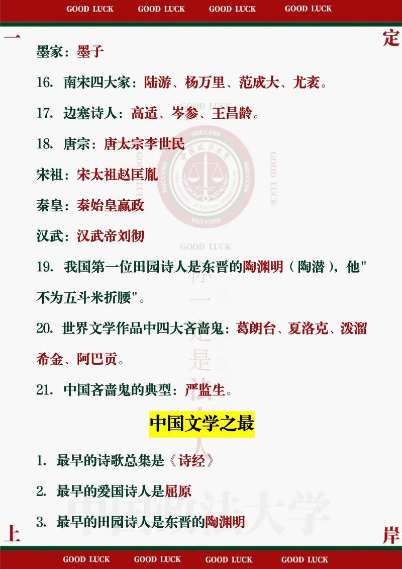 高考文化常识2026,新增考点有哪些?复习重点该如何把握?-图1 高考文化常识2026,新增考点有哪些?复习重点该如何把握?-图1