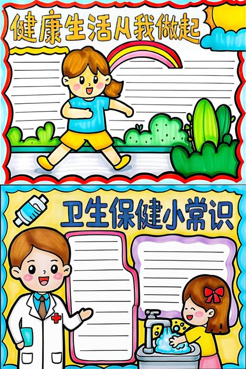 卫生小常识手抄报模板有哪些实用内容?如何设计才能兼顾知识性与趣味性?-图2 卫生小常识手抄报模板有哪些实用内容?如何设计才能兼顾知识性与趣味性?-图2
