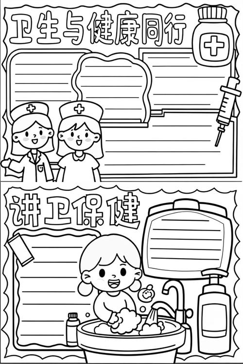 卫生小常识手抄报模板有哪些实用内容?如何设计才能兼顾知识性与趣味性?-图3 卫生小常识手抄报模板有哪些实用内容?如何设计才能兼顾知识性与趣味性?-图3