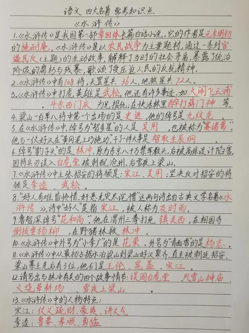 水浒传的文学常识,这部古典名著究竟蕴含着哪些深刻的文化密码与艺术智慧?-图3 水浒传的文学常识,这部古典名著究竟蕴含着哪些深刻的文化密码与艺术智慧?-图3