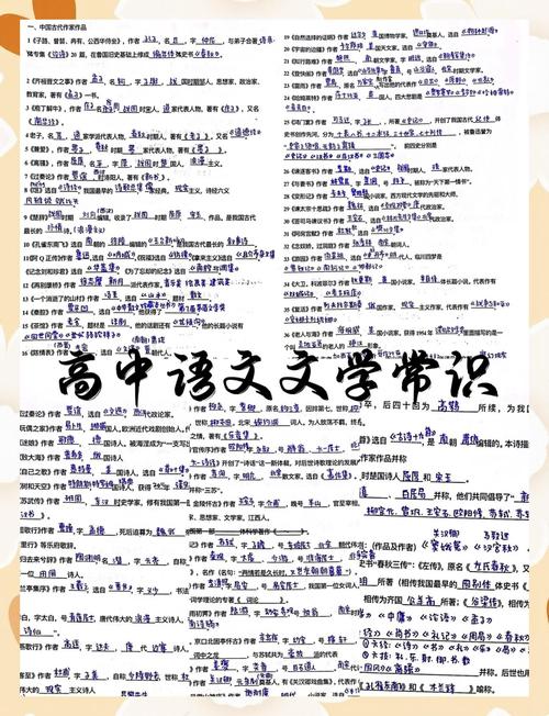 职高高一语文文学常识该重点掌握哪些核心知识点?如何高效记忆与应用?-图2 职高高一语文文学常识该重点掌握哪些核心知识点?如何高效记忆与应用?-图2