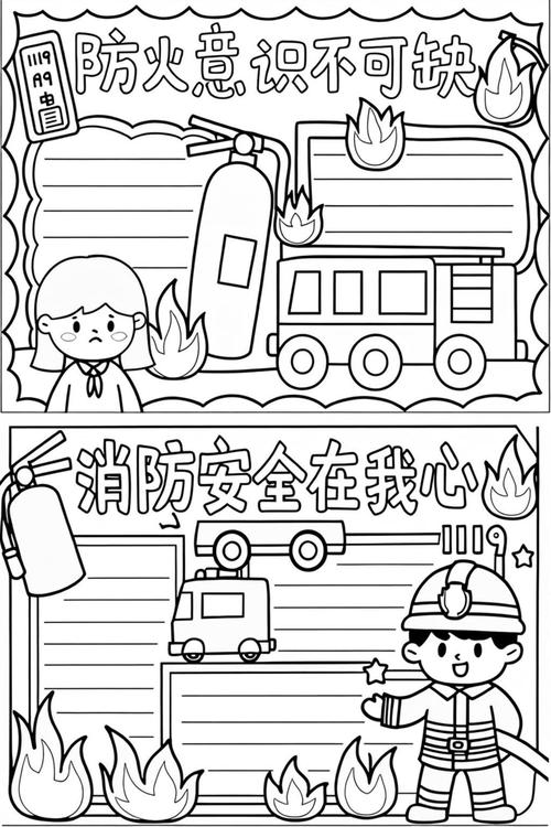 安全常识记心间手抄报-图2 安全常识记心间手抄报-图2