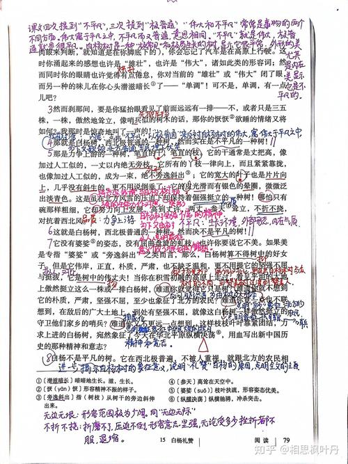 白杨礼赞的文学常识要点有哪些?-图2 白杨礼赞的文学常识要点有哪些?-图2