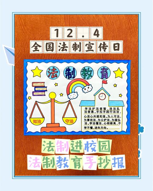 小学生法律常识手抄报该怎么做?-图1 小学生法律常识手抄报该怎么做?-图1