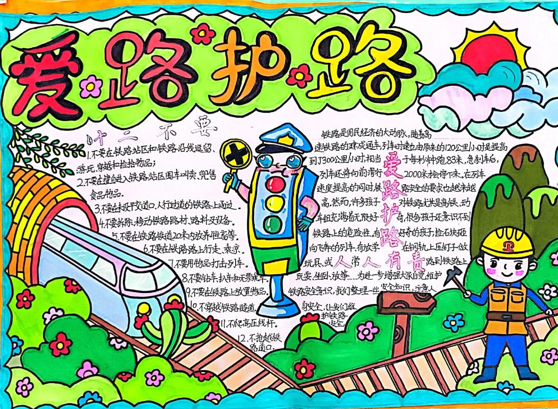 爱路护路手抄报有哪些小常识？-图2