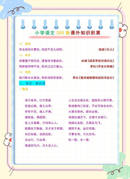 如何高效积累小学课外文学常识？-图2