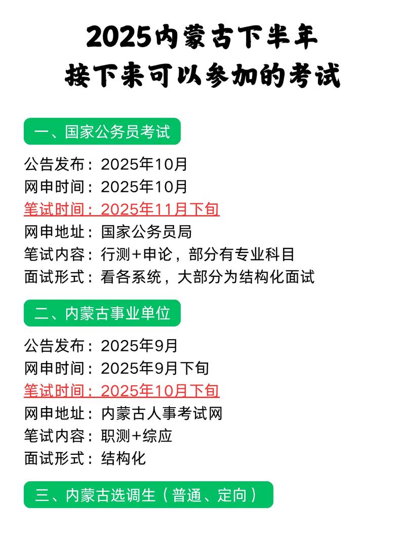 内蒙国考考点有哪些？-图3