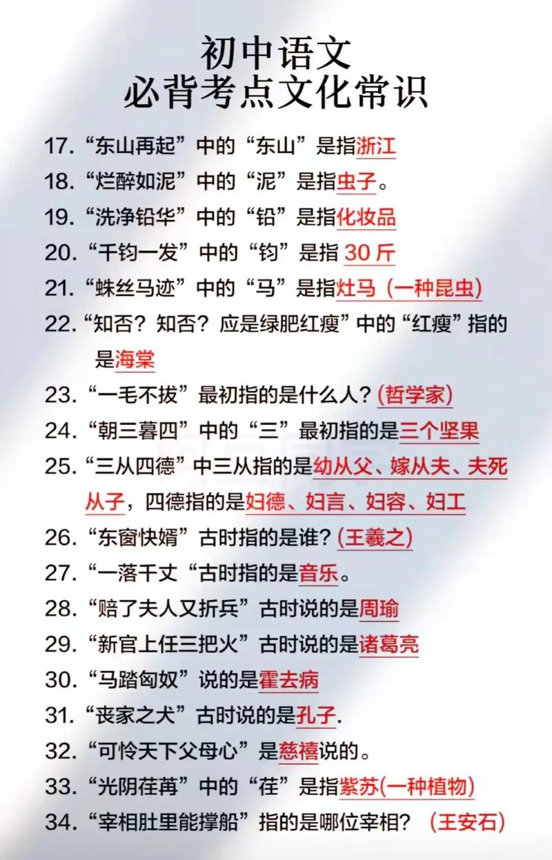 初中语文文体常识有哪些核心要点？-图3