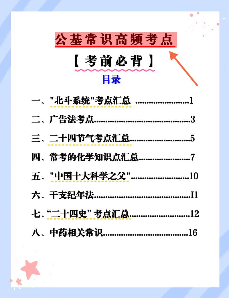 事业单位考试人文常识考哪些重点？-图3