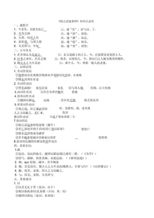 烛之武如何凭说辞退秦师？-图2