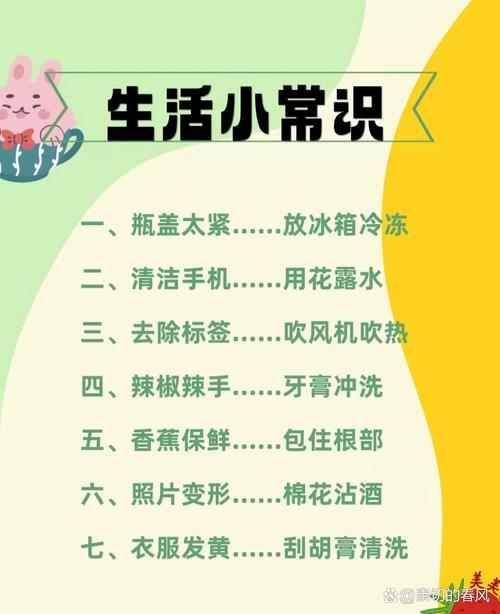 小学生必备生活常识有哪些？-图1