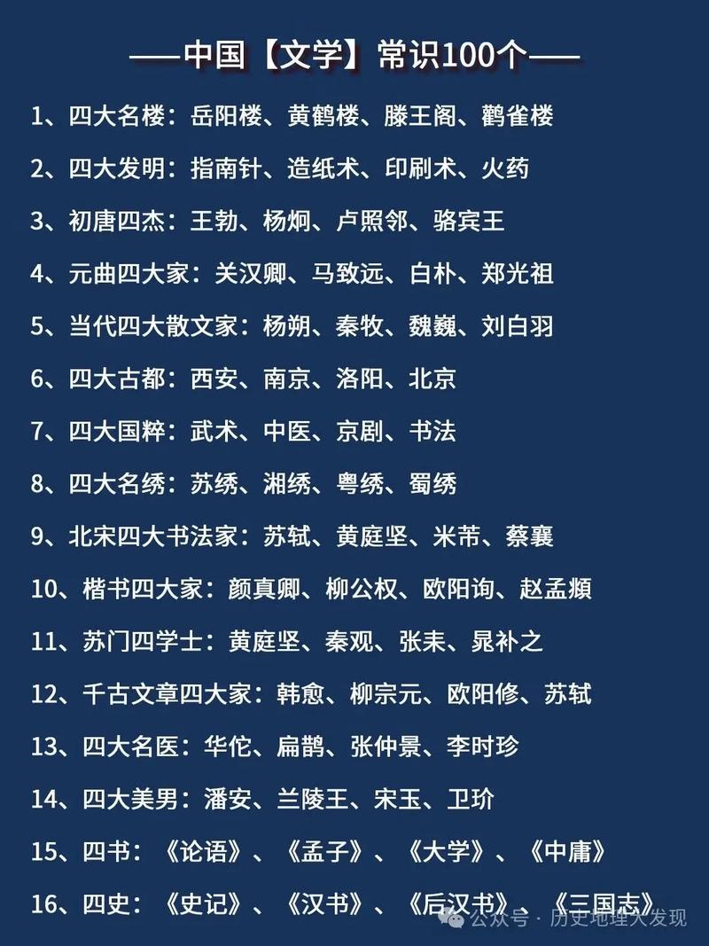 中国古代文学常识有哪些核心要点?-图3 中国古代文学常识有哪些核心要点?-图3