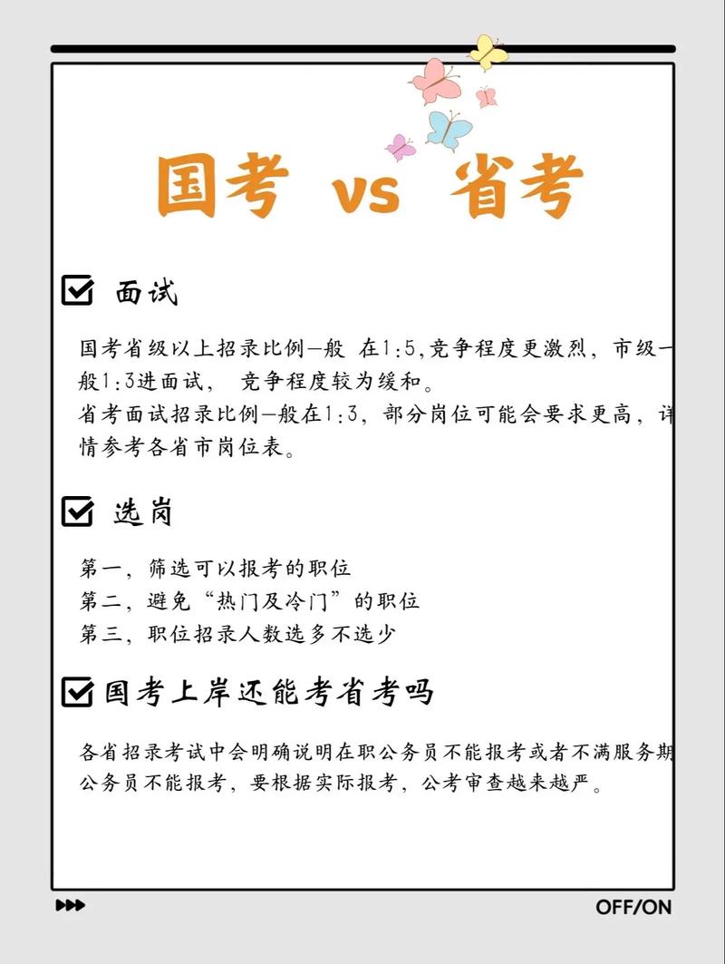 国考与省考，哪个上岸更容易？-图1