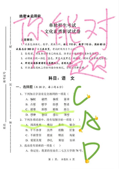 高考文化常识 检测-图1 高考文化常识 检测-图1