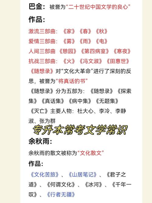 文学常识中,作者与作品如何对应才能避免张冠李戴?-图2 文学常识中,作者与作品如何对应才能避免张冠李戴?-图2