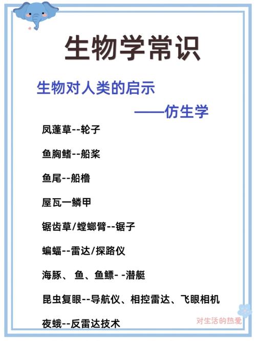 公务员生物常识大全-图1