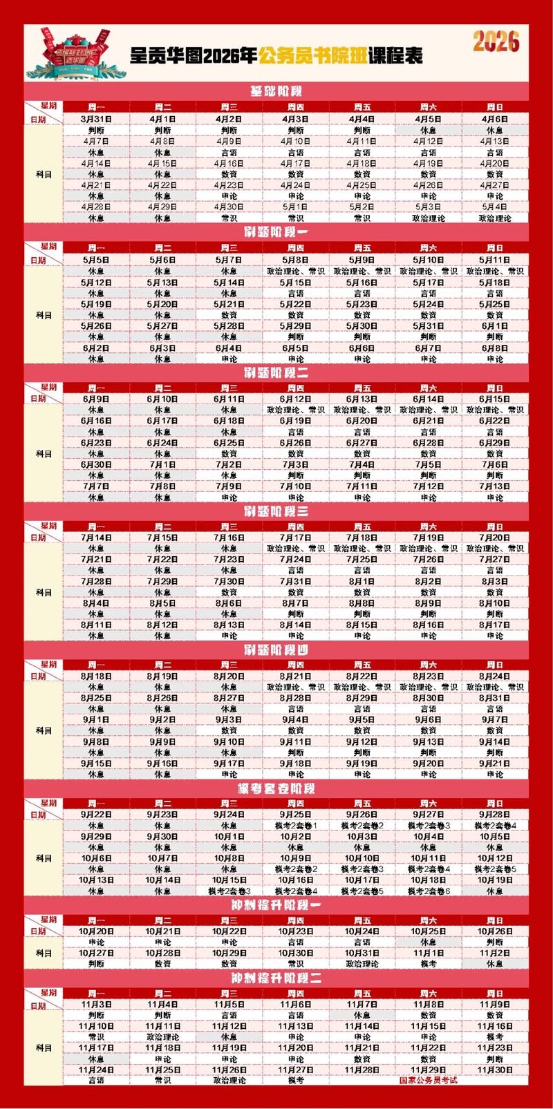 华图2026国考视频-图3