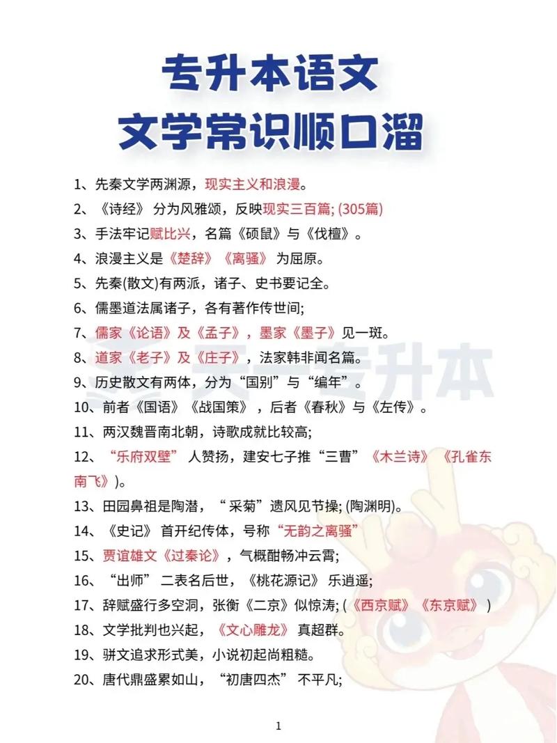 大学语文的文学常识-图1