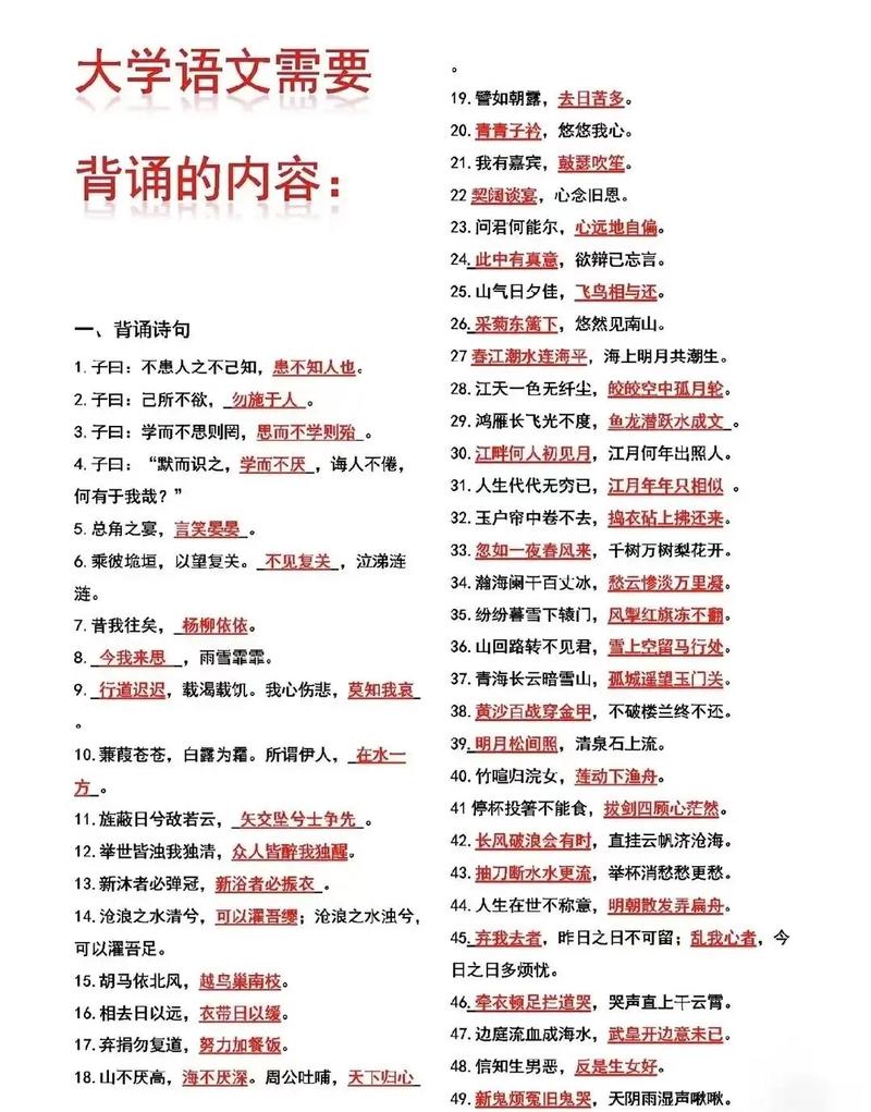 大学语文的文学常识-图3